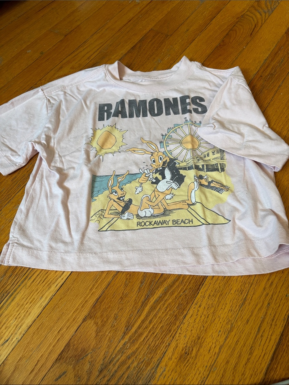 Rockaway Beach cropped Graphic Tee for Kids - Gap Teen